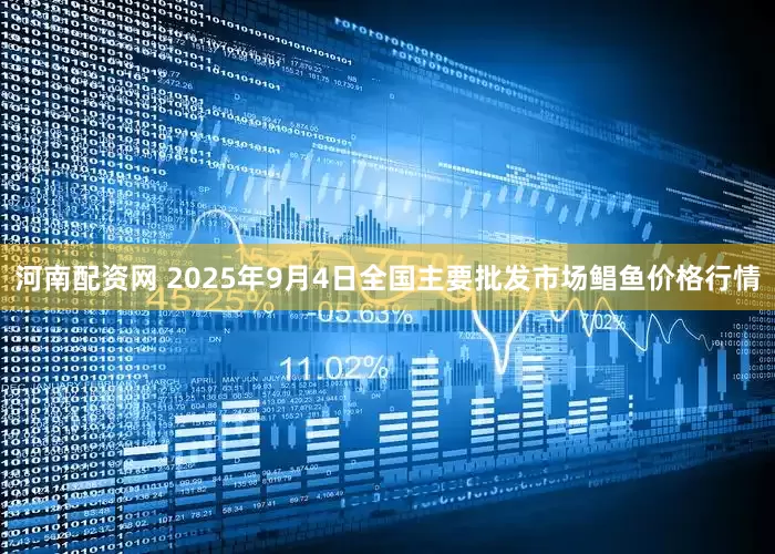 河南配资网 2025年9月4日全国主要批发市场鲳鱼价格行情