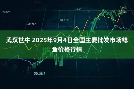 武汉世牛 2025年9月4日全国主要批发市场鲶鱼价格行情